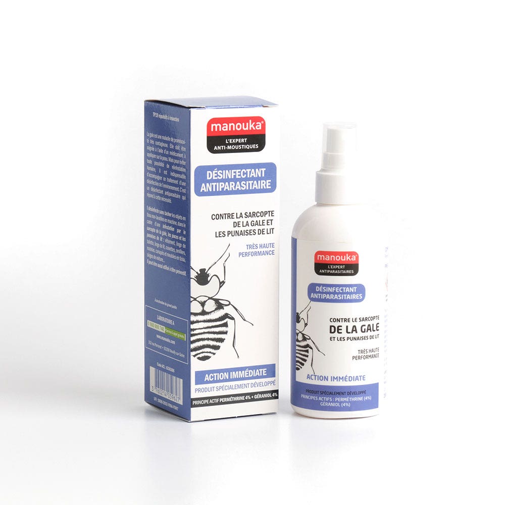 Manouka Parasite and Bed Bug Spray 200ml (6.76fl oz)