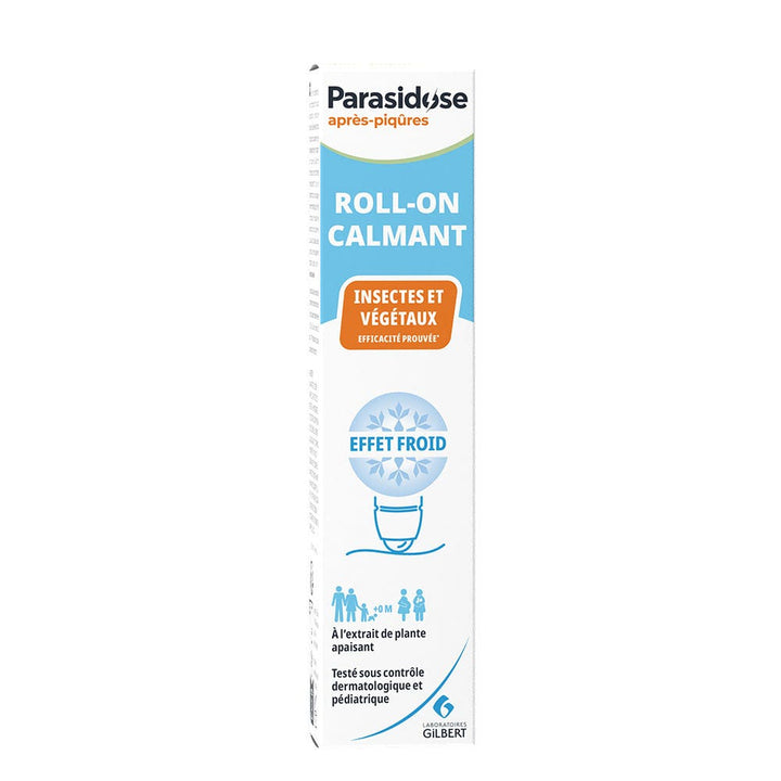 PARASIDOSE Insect and plant calming roll-on Cold effect Après-piqûres 15ml (0.51fl oz)