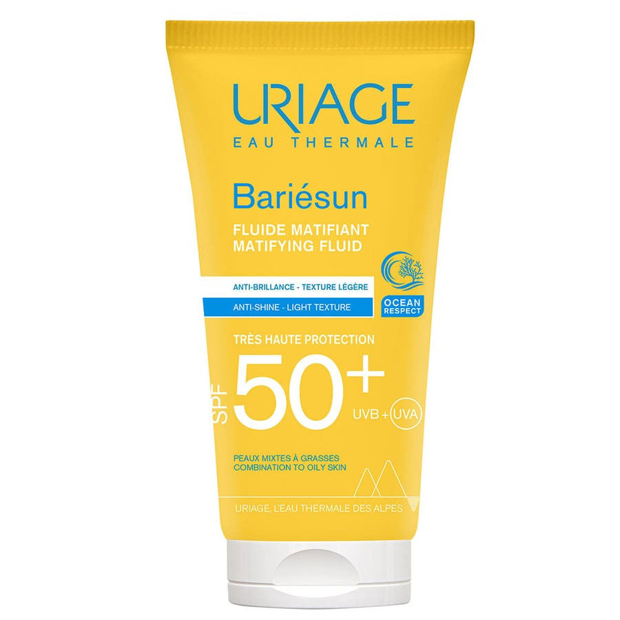 Uriage Bariésun Fluide Matifiant SPF50+ anti-brillance Texture légère 50 ml 