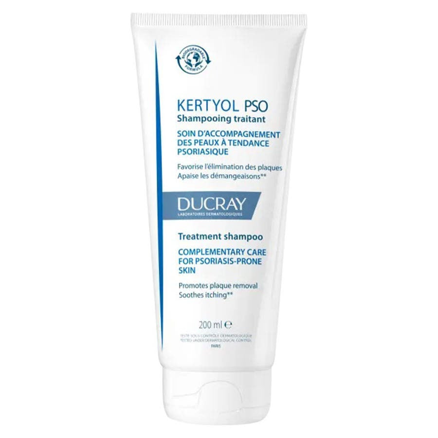 Ducray Kertyol P.S.O. Rebalancing Treatment Shampoo 200ml (6.76fl oz)