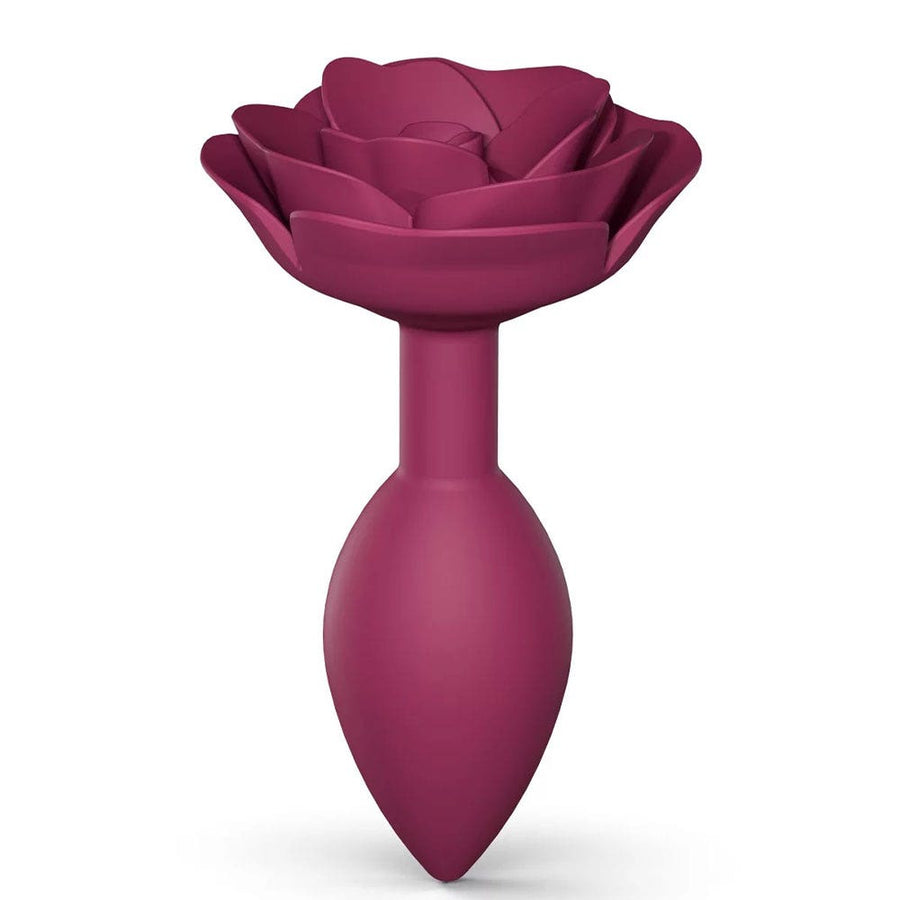 Love To Love Plug Open Rose M Plum Star