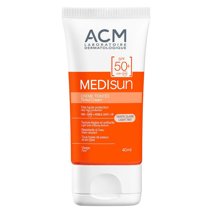 Crème teintée claire ACM Medisun SPF50+ 40 ml (1,35 fl oz) 