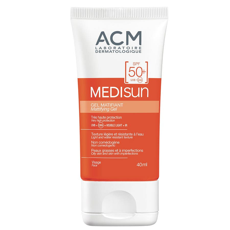 Gel matifiant Acm Medisun avec protection SPF 50+ 40 ml (1,35 fl oz) 