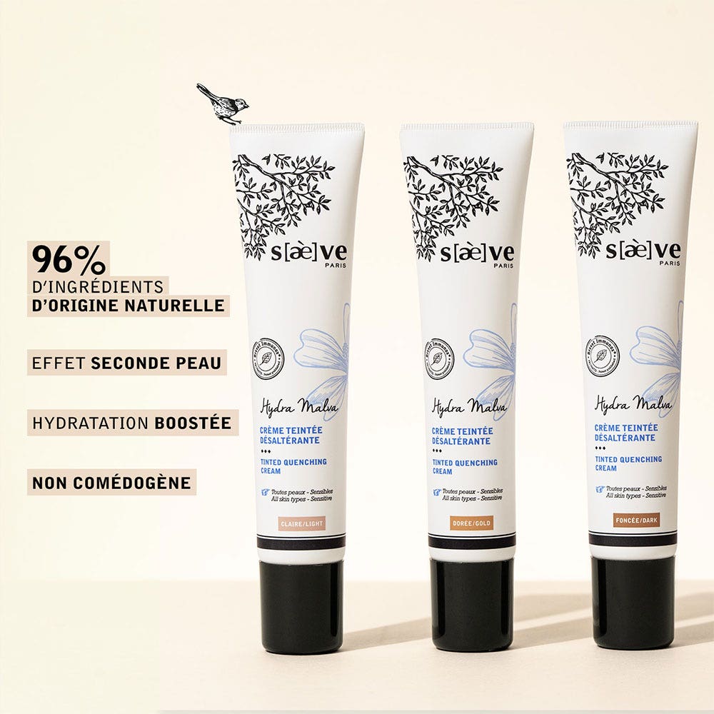 Saeve [Hydra Malva] Tinted thirst-quenching cream 40ml (1.35fl oz)