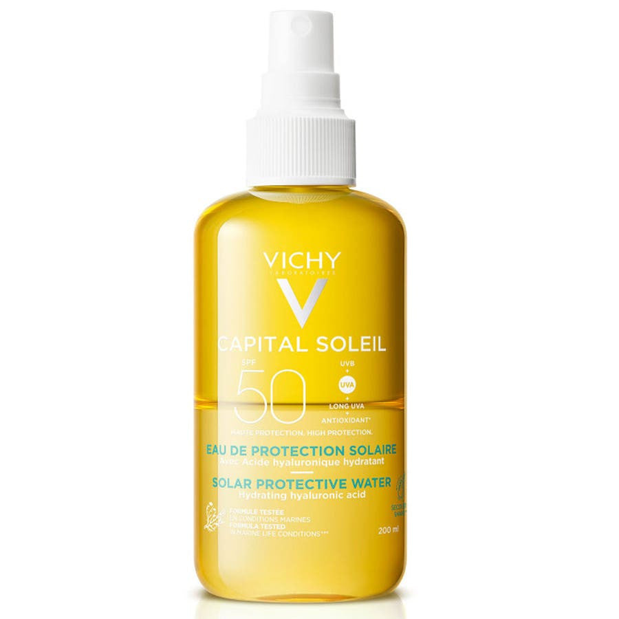 Vichy Capital Soleil Eau Solaire Protectrice Hydratante SPF50 200 ml 