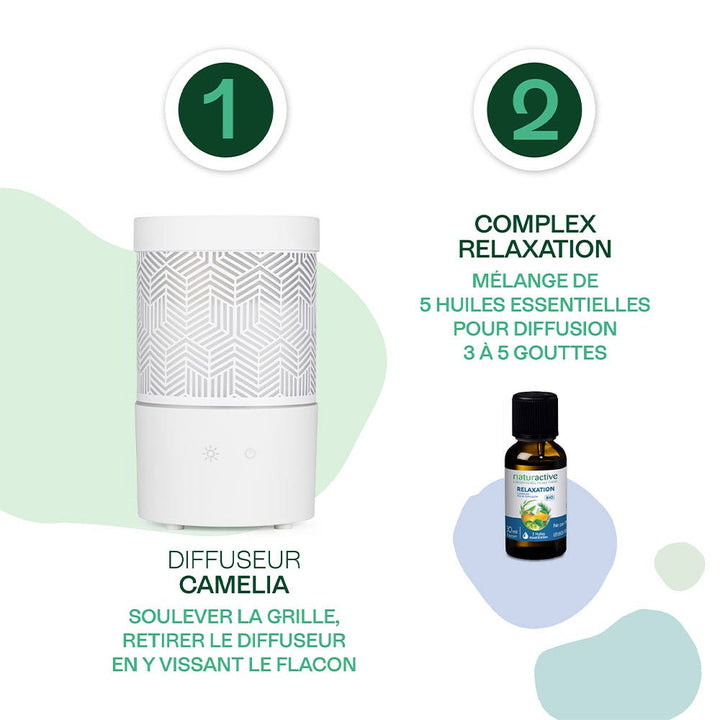 Naturactive Camellia essential oil diffuser