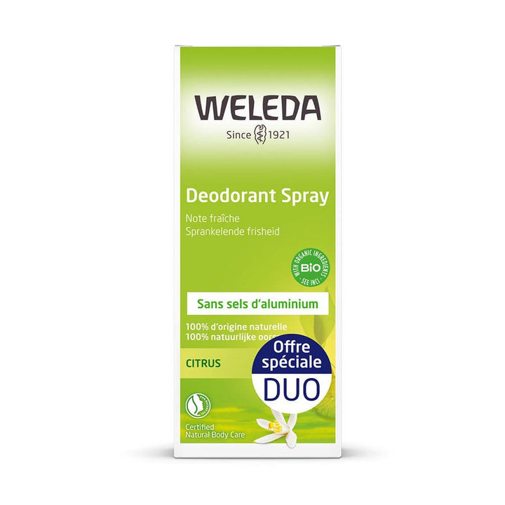 Weleda Déodorant Spray Agrumes 100 ml 