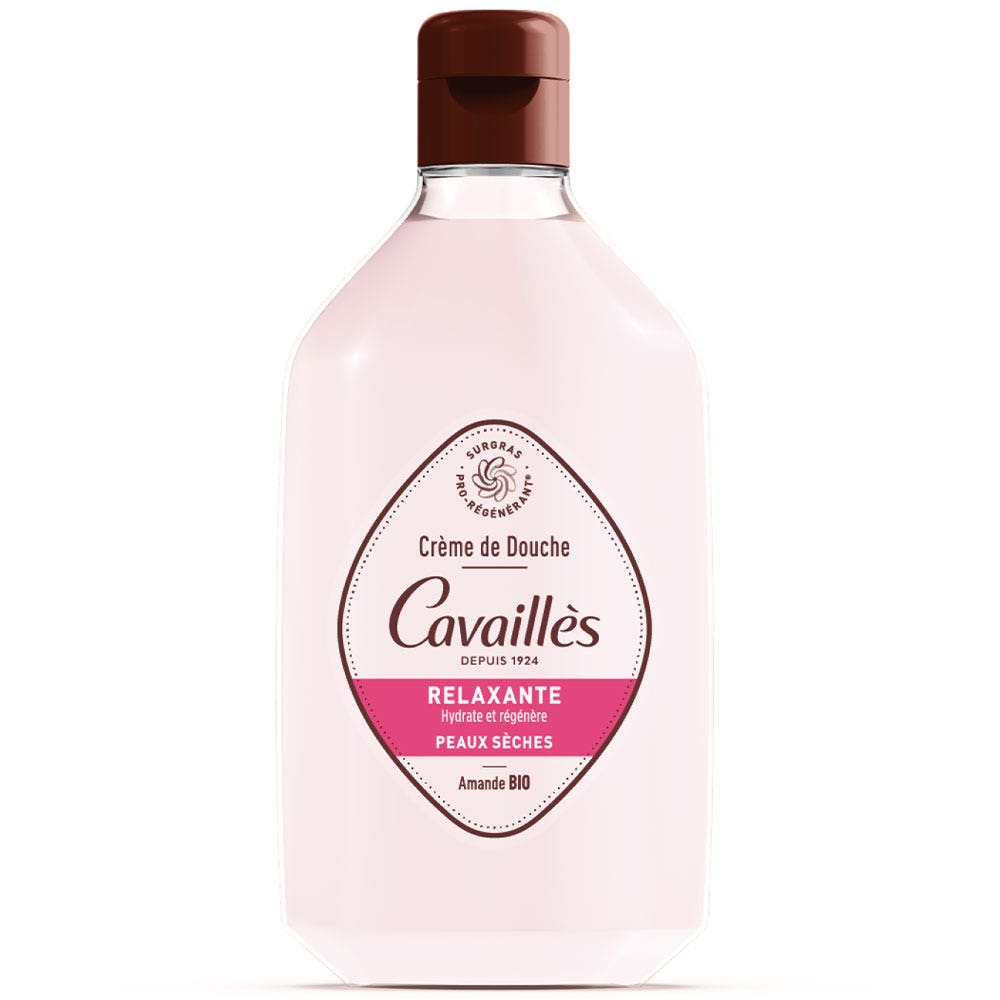Cavaillès Surgras Actif Creme De Douche Relaxante Amande Bio 250ml (8.45fl oz)