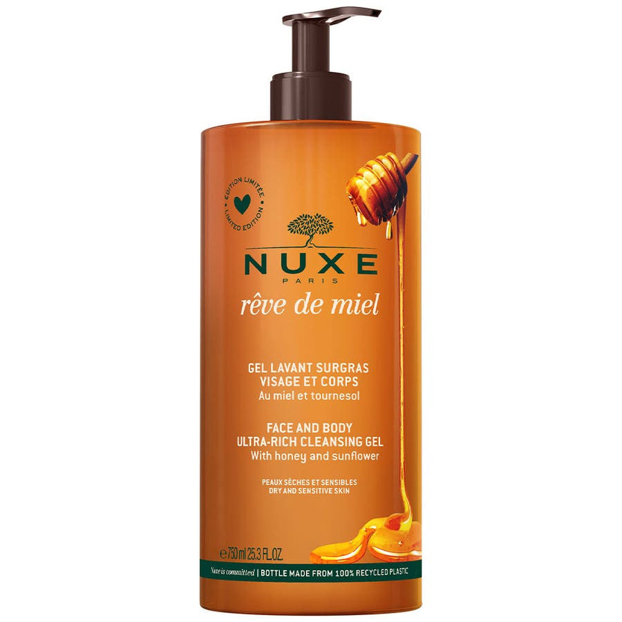 Nuxe Reve De Miel Jumbo Collector Cleansing Gel 750ml (25.36fl oz)