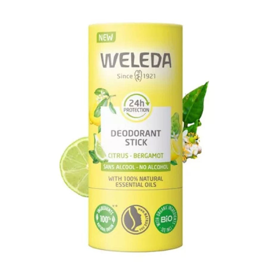 Weleda Déodorant Stick 24h Agrumes Bergamote 50 g 