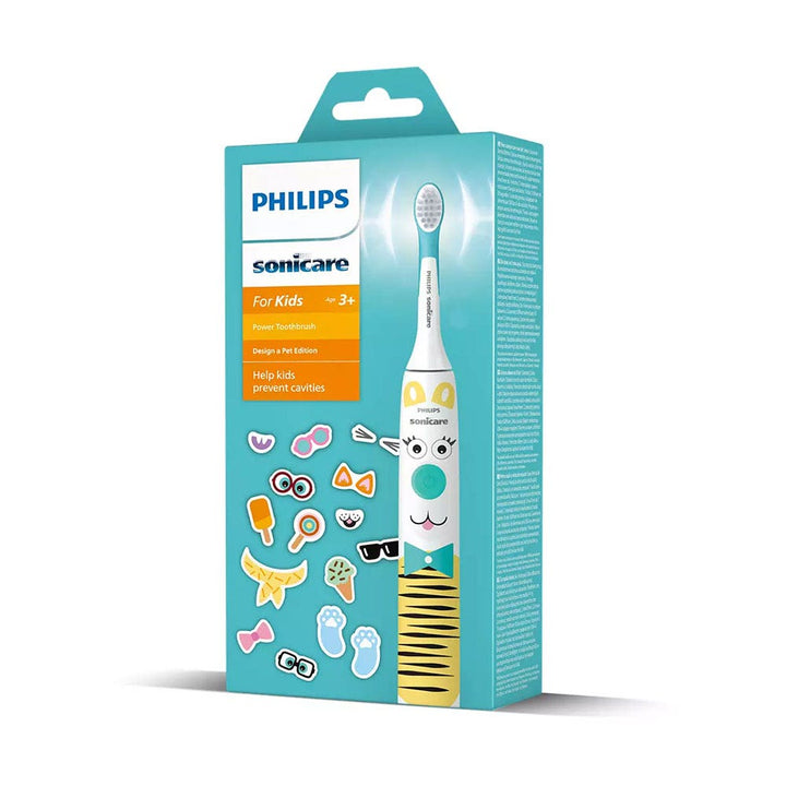Philips Sonicare Electric kids toothbrush with fun stickers, suitable from age 3