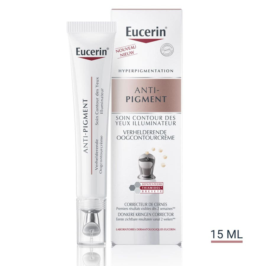 Soin Contour des Yeux Illuminateur Anti-Pigmentation Eucerin 15 ml (0,50 fl oz) 