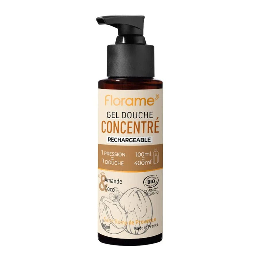 Florame Ecorecharge Gel Douche Concentré 100 ml (3,38 fl oz) 