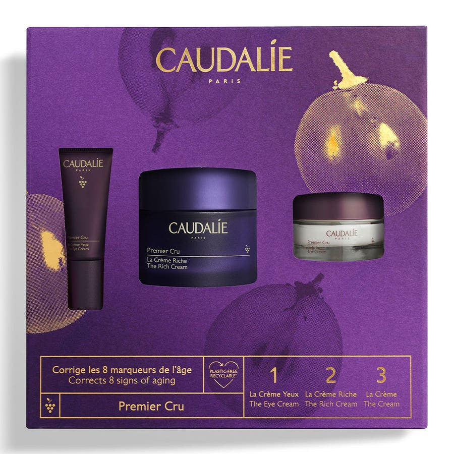 Coffret Caudalie Premier Cru Corrige les 8 marqueurs de l'âge 