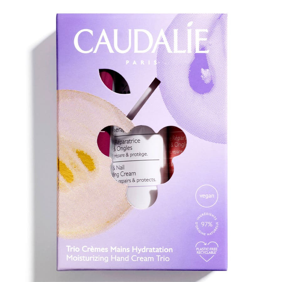 Caudalie Trio of Moisturizing Hand Creams - 3 x 30 ml