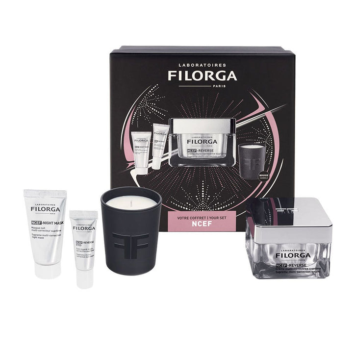 Filorga NCEF-Reverse Boîtes-cadeaux avec mini bougie