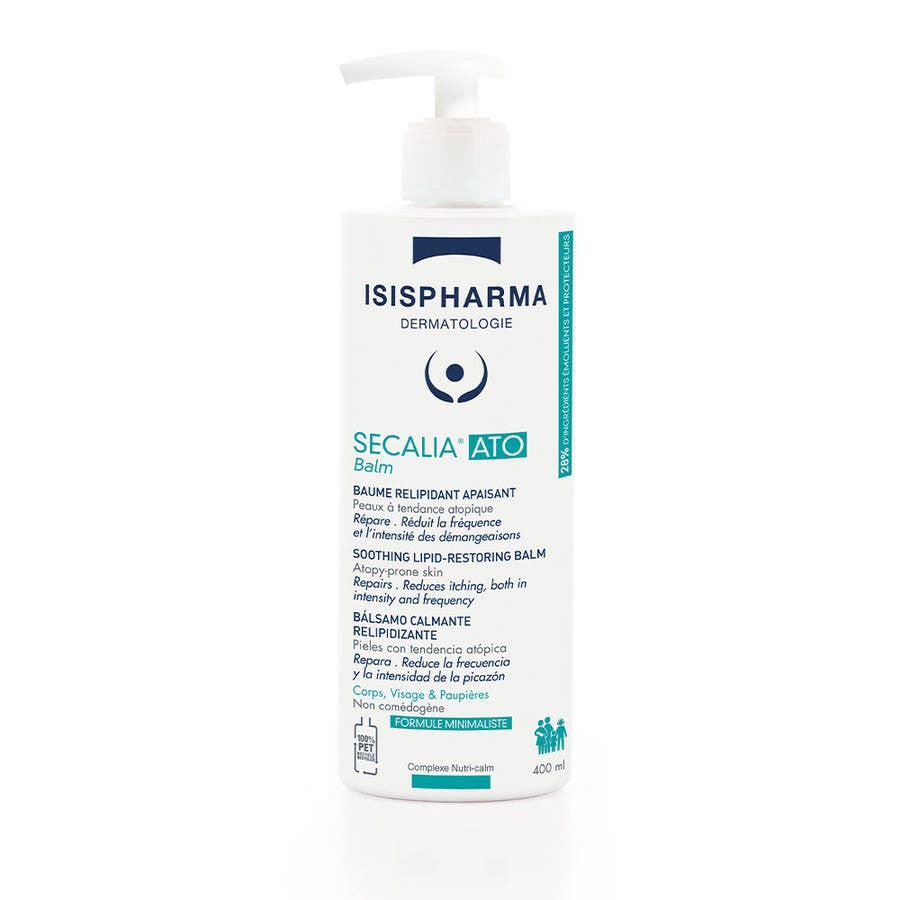 Isispharma Secalia Relipid+ Ato Balm Baume lipidique apaisant 400 ml (13,52 fl oz) 