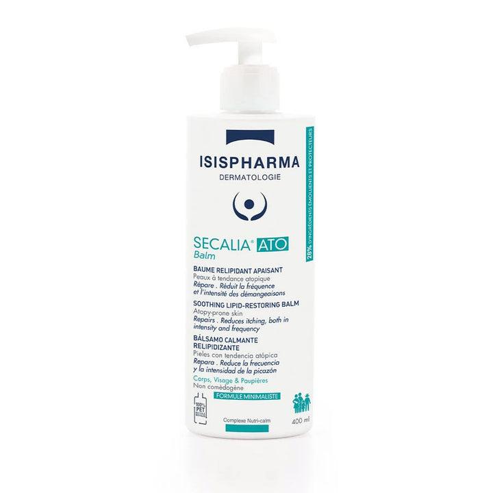 Isispharma Secalia Relipid+ Ato Balm Soothing Lipid-Restoring Balm 400ml (13.52fl oz)