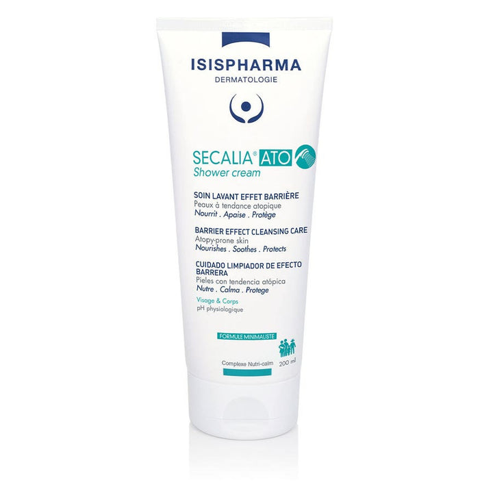 Isispharma Secalia Soin lavant effet barrière Peaux à tendance atopique 200 ml 