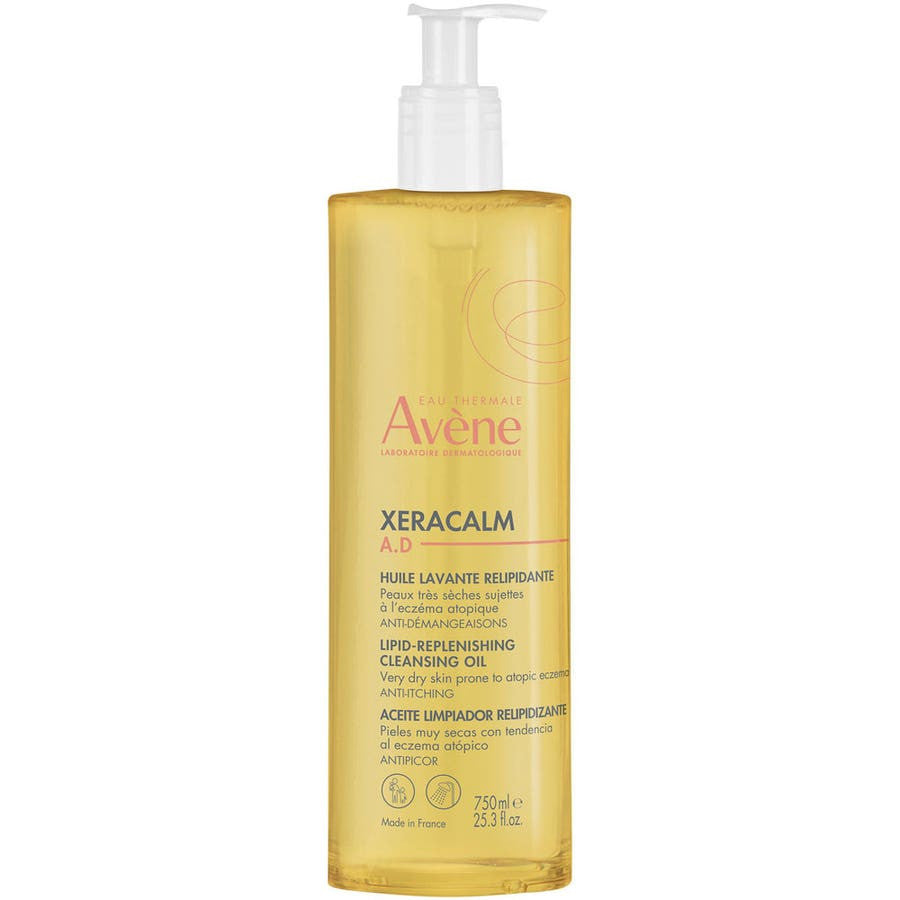 Avène Xeracalm AD Huile Lavante Relipidante Peaux Très Sèches 750 ml 