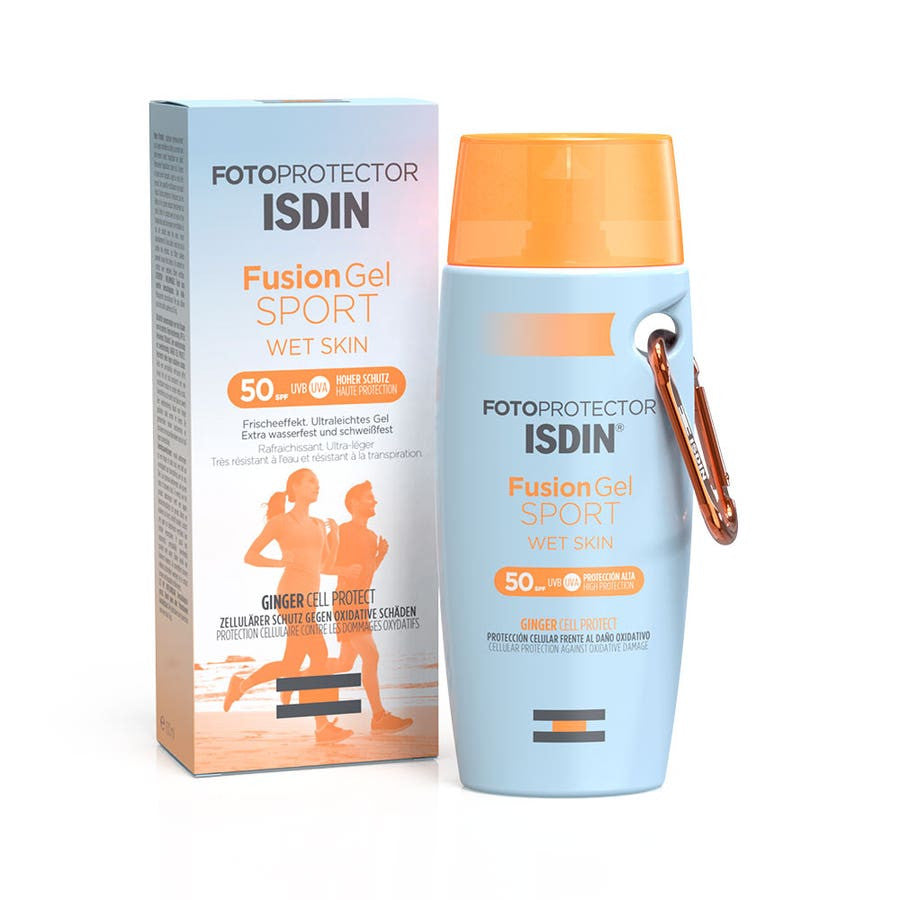 ISDIN Fotoprotector Fusion Gel Sport Peau Humide SPF50+ 100 ml (3,38 fl oz) 