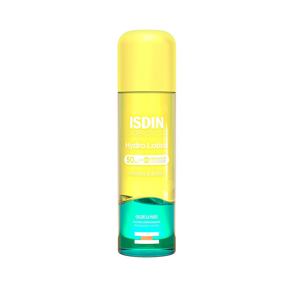 ISDIN Fotoprotector Hydro Lotion Protect & Detox SPF50 200ml (6.76fl oz)