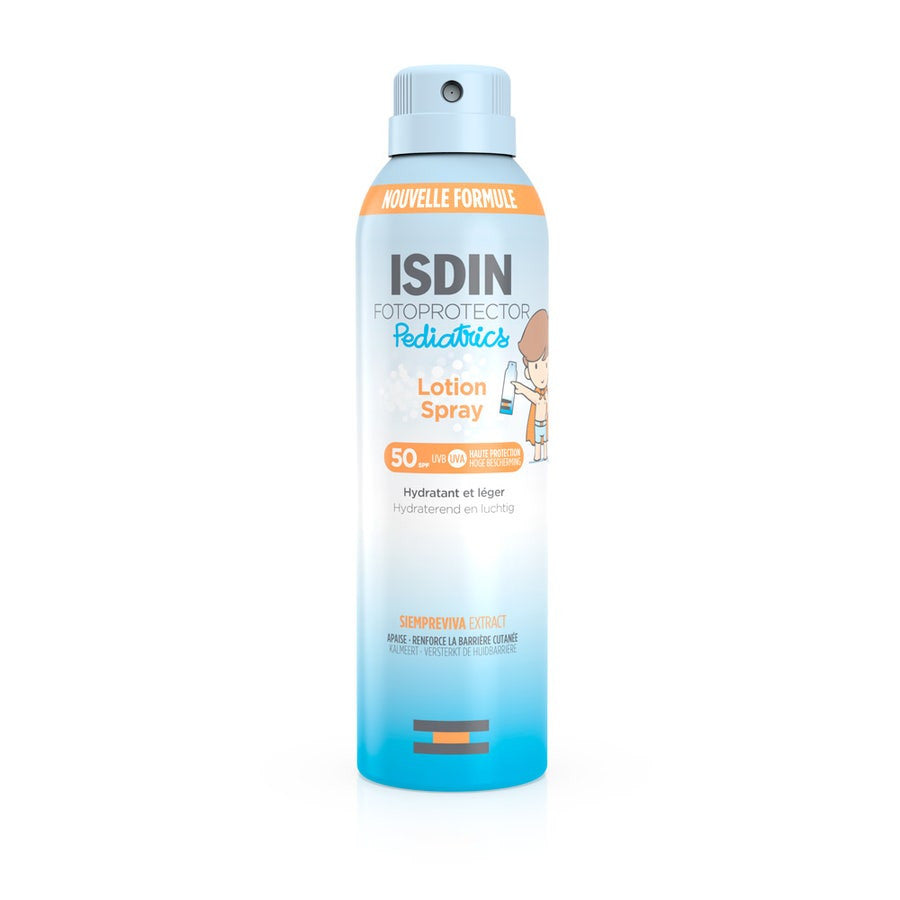 Isdin Lotion Spray Protective Fluid SPF50 Fotoprotector Pediatrics 250ml (8.45fl oz)