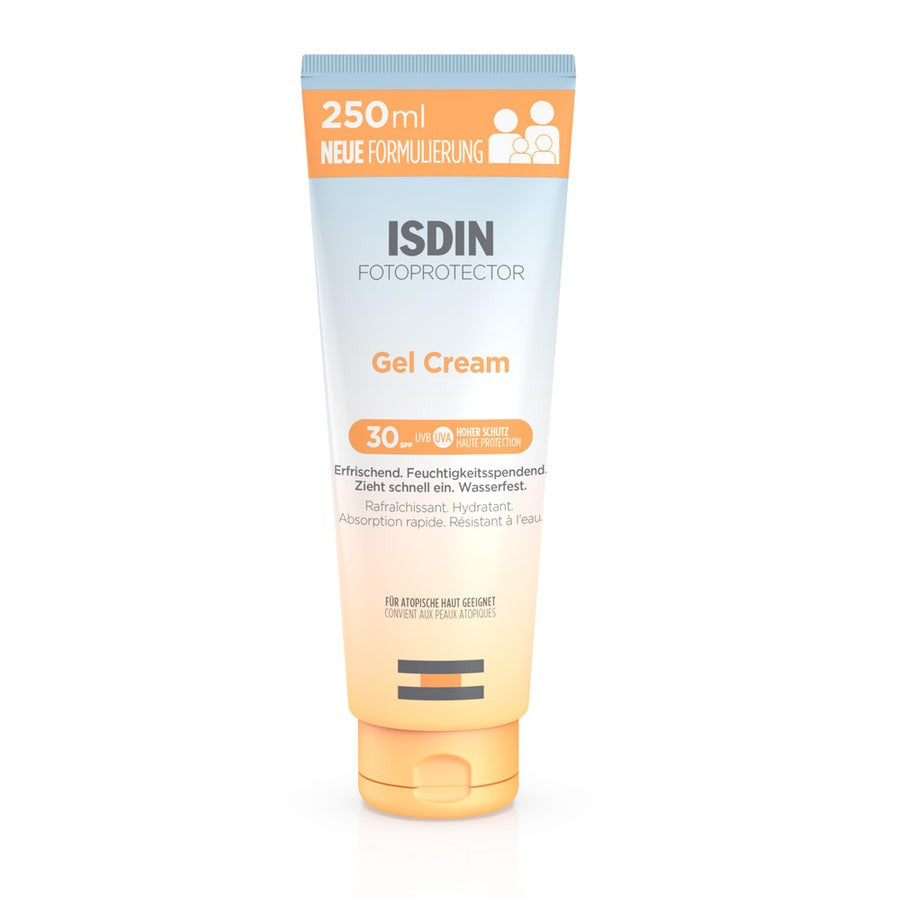 ISDIN Fotoprotector Gel Crème SPF30 Hydratant et Résistant à l'Eau 250 ml (8,45 oz liq.) 