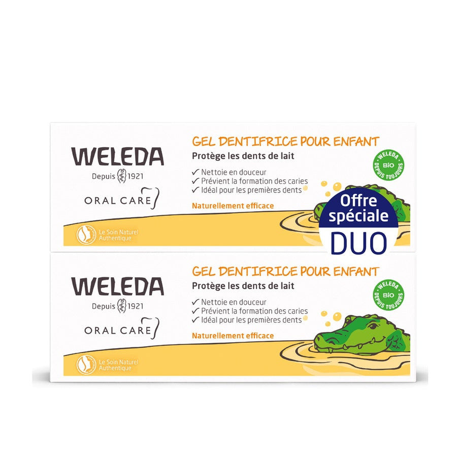 Dentifrice Weleda Kids 50 ml x2 (1,69 fl oz x2) 