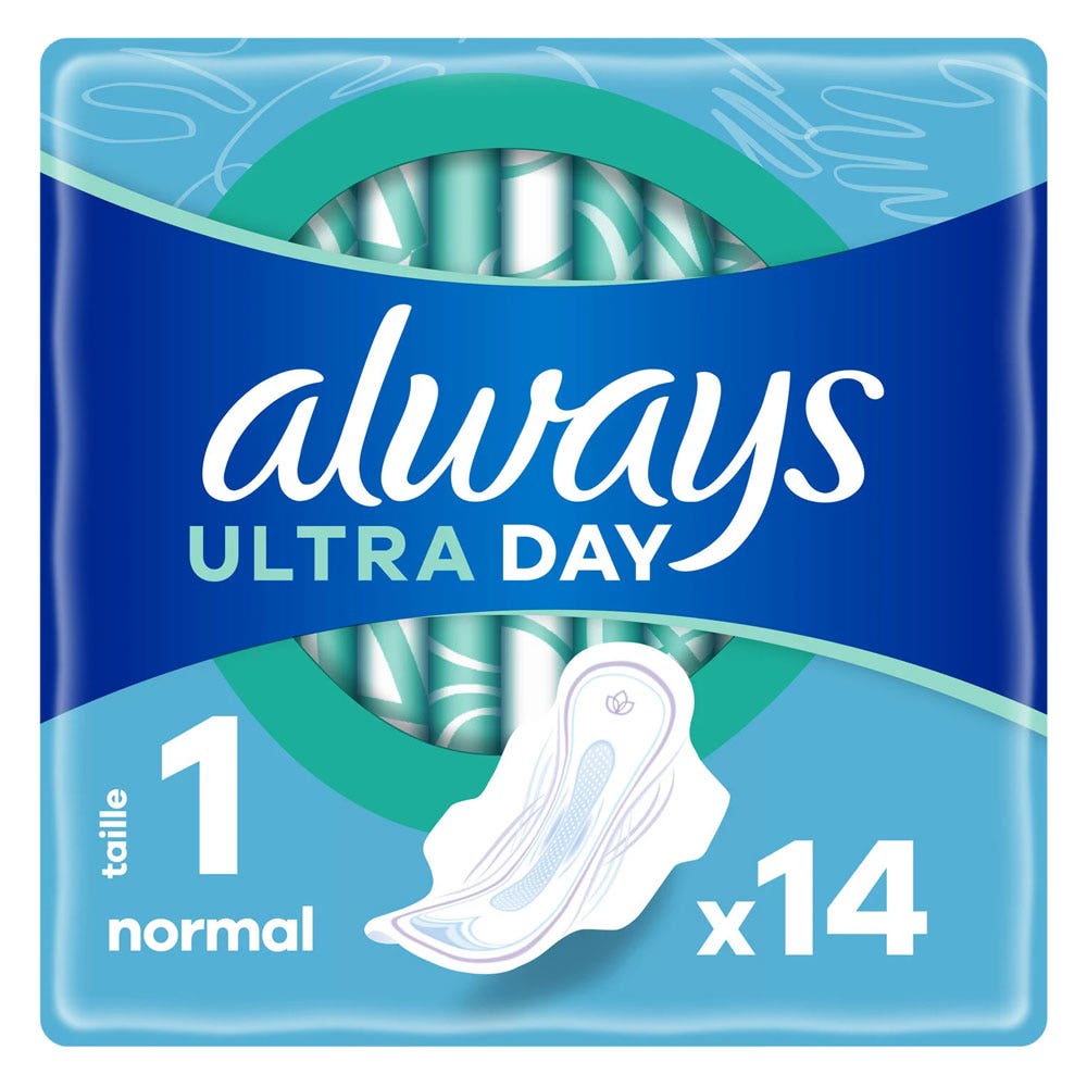 Always Ultra Winged sanitary towels day Normal 1 x 14