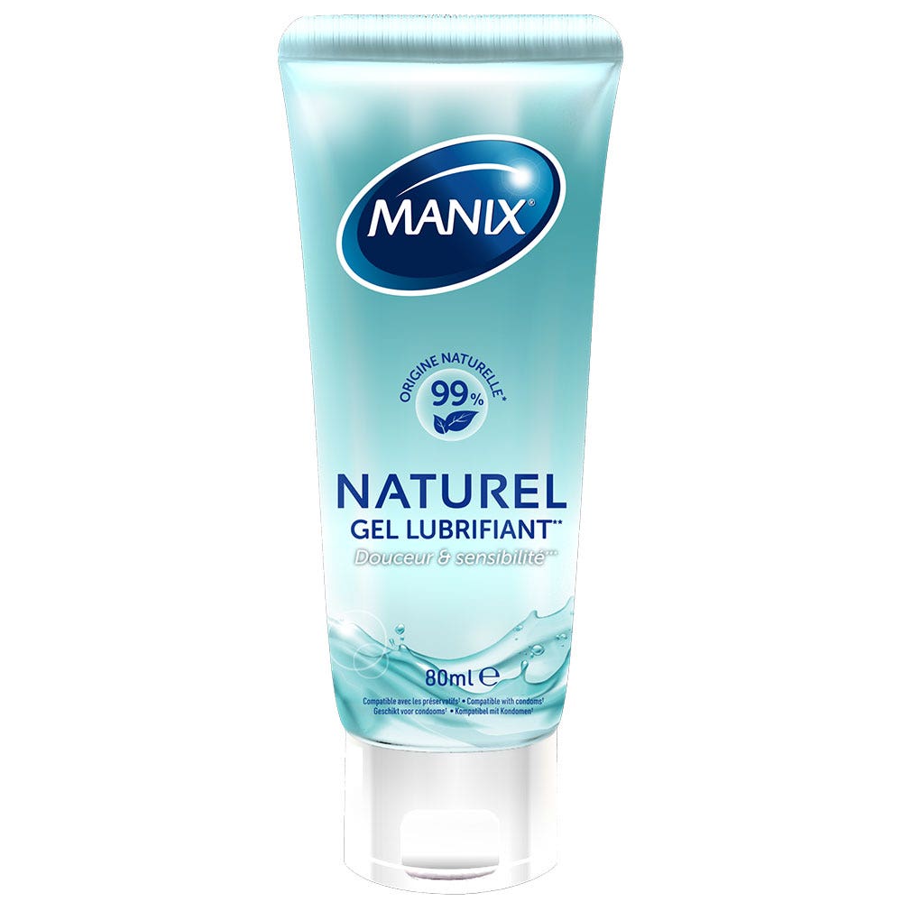 Manix Natural lubricating gel 80 ml (2.71fl oz)