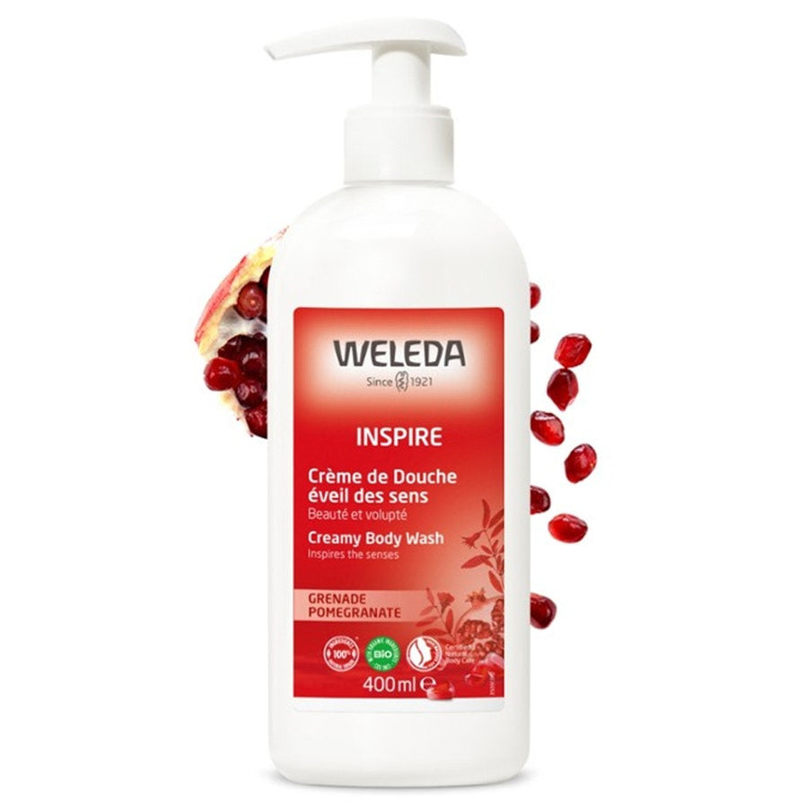 Weleda Crème de Douche Éveil Sensuel Grenade Tous Types de Peaux 400 ml 