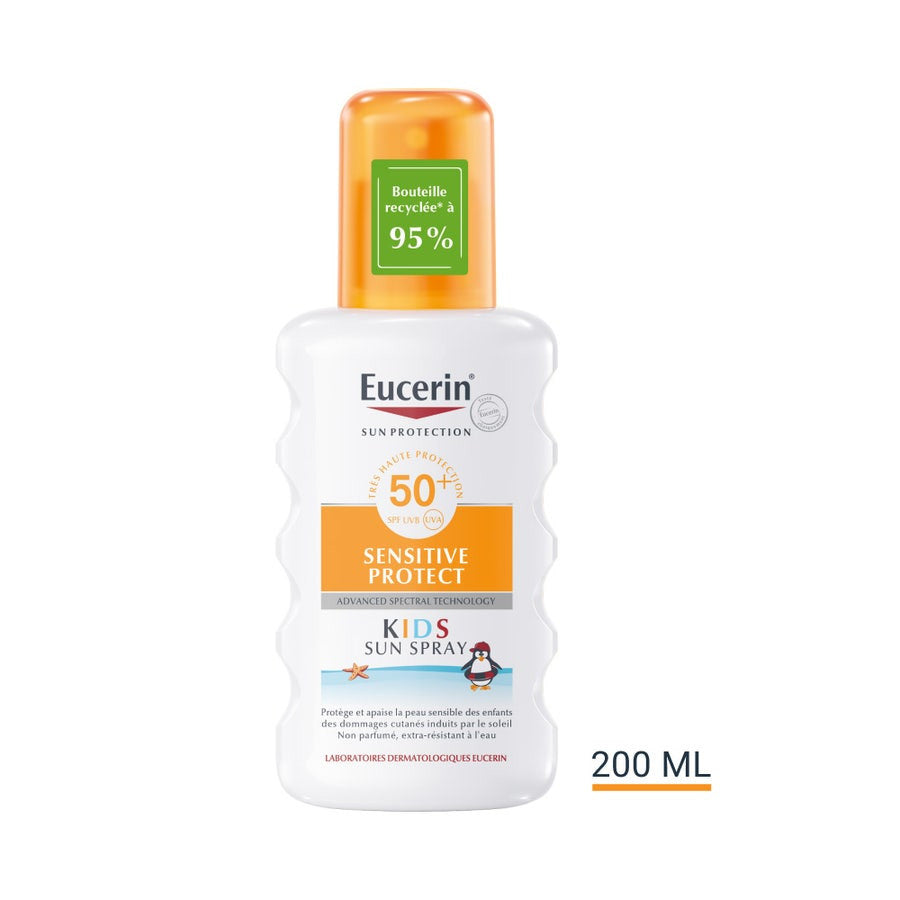 Spray solaire Eucerin Sun Sensitive Protect Kids SPF 50+ 200 ml 