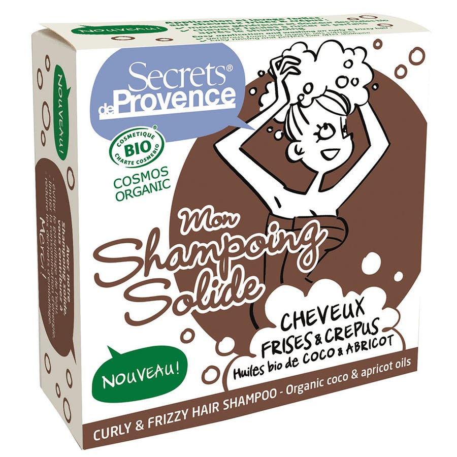 Secrets de Provence Shampooing Solide Cheveux bouclés 85 g (2,99 oz) 