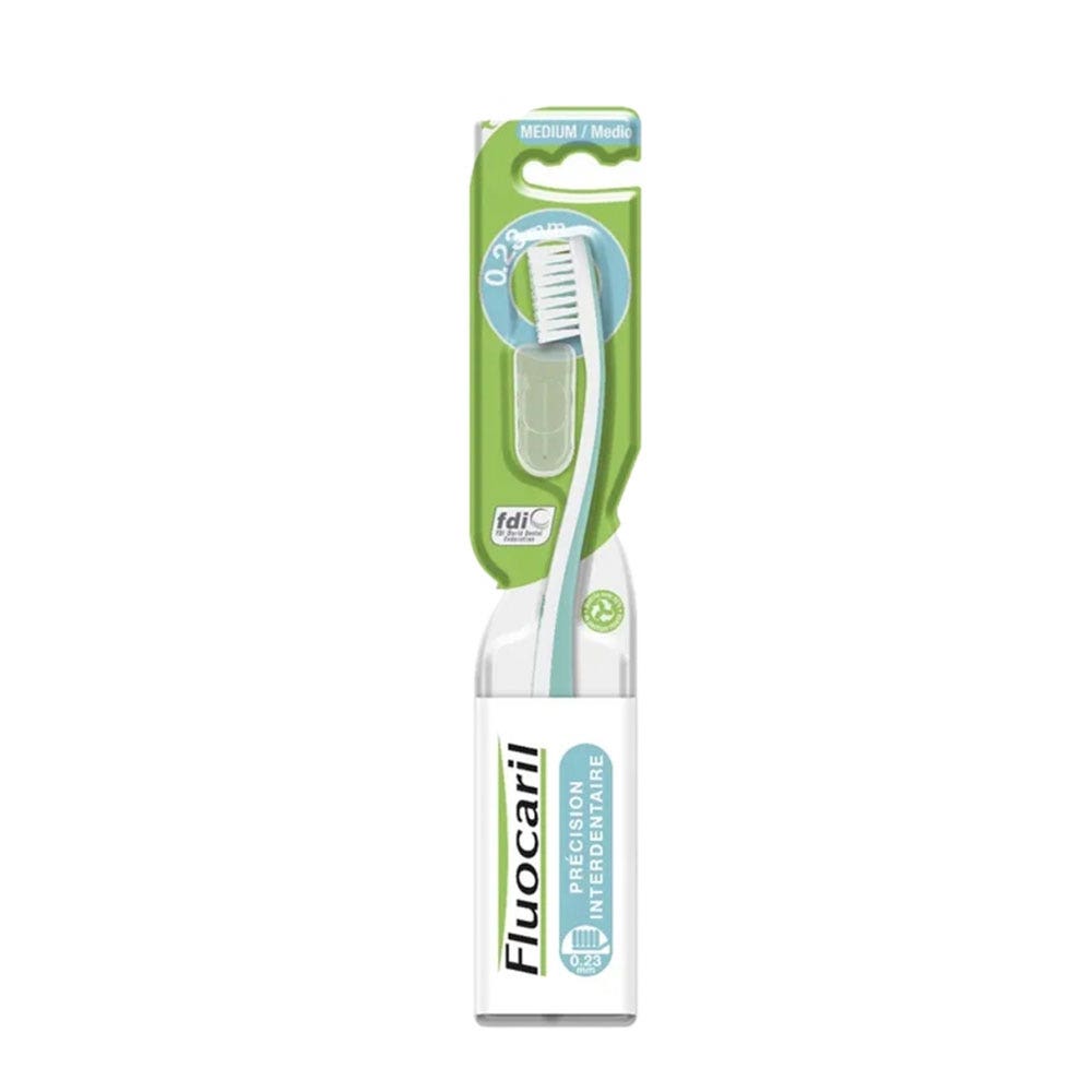 Fluocaril Medium toothbrush 0.23mm Interdental precision x1