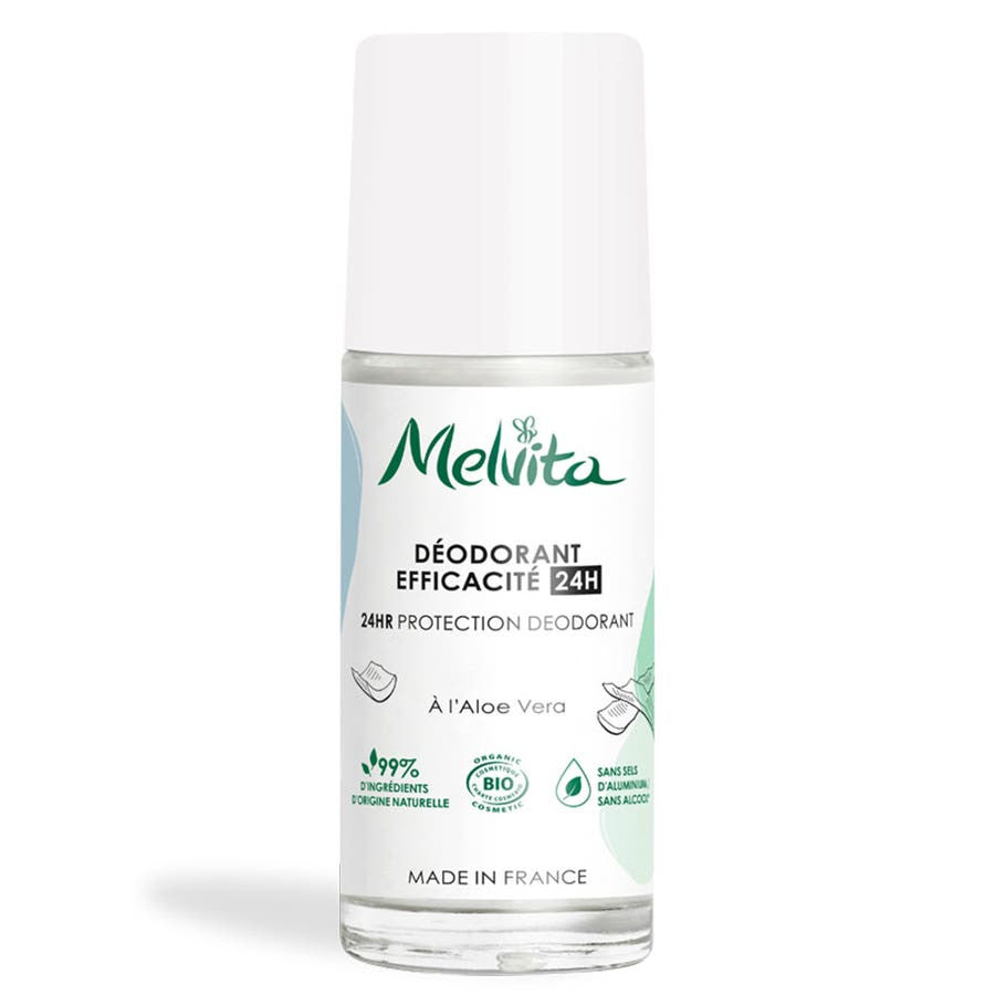 Déodorant purifiant efficacité 24h Melvita 50 ml 