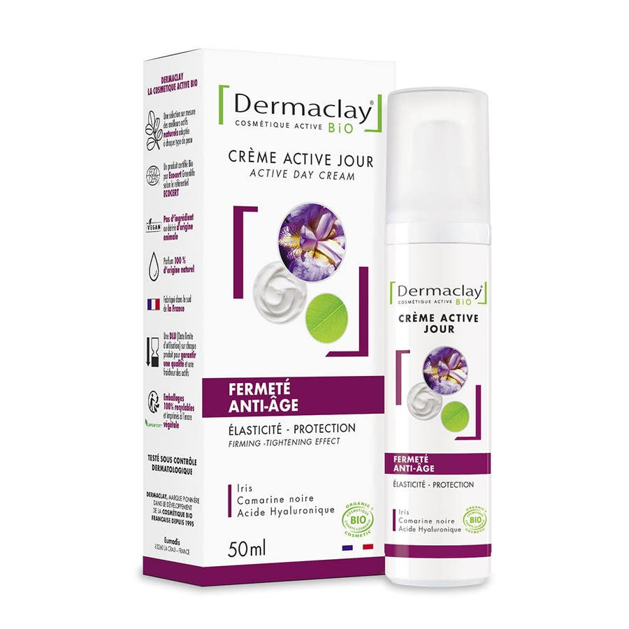 Dermaclay Crème de jour hydratante et raffermissante 50 ml (1,69 fl oz) 