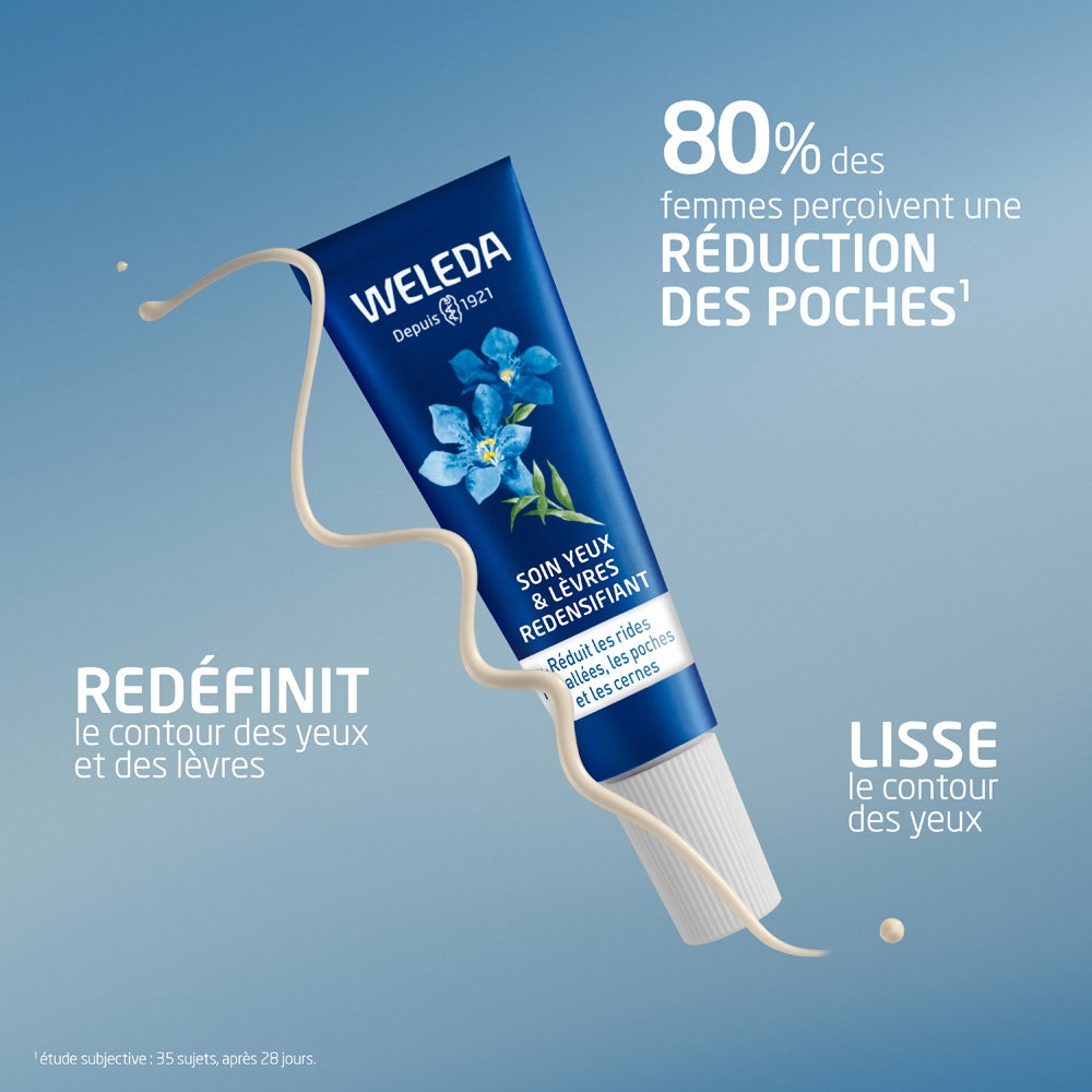 Weleda Gentiane Bleue and Edelweiss Evening Primrose Redensifying Eyes And Lips Care 10ml (3.38fl oz)