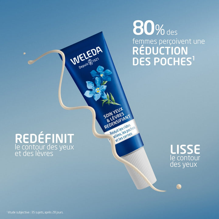 Weleda Gentiane Bleue and Edelweiss Evening Primrose Redensifying Eyes And Lips Care 10ml (3.38fl oz)