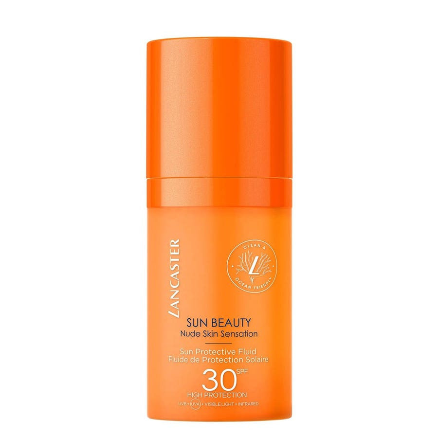 Fluide protecteur solaire Lancaster Sun Beauty Nude Skin Sensation SPF 30 30 ml 