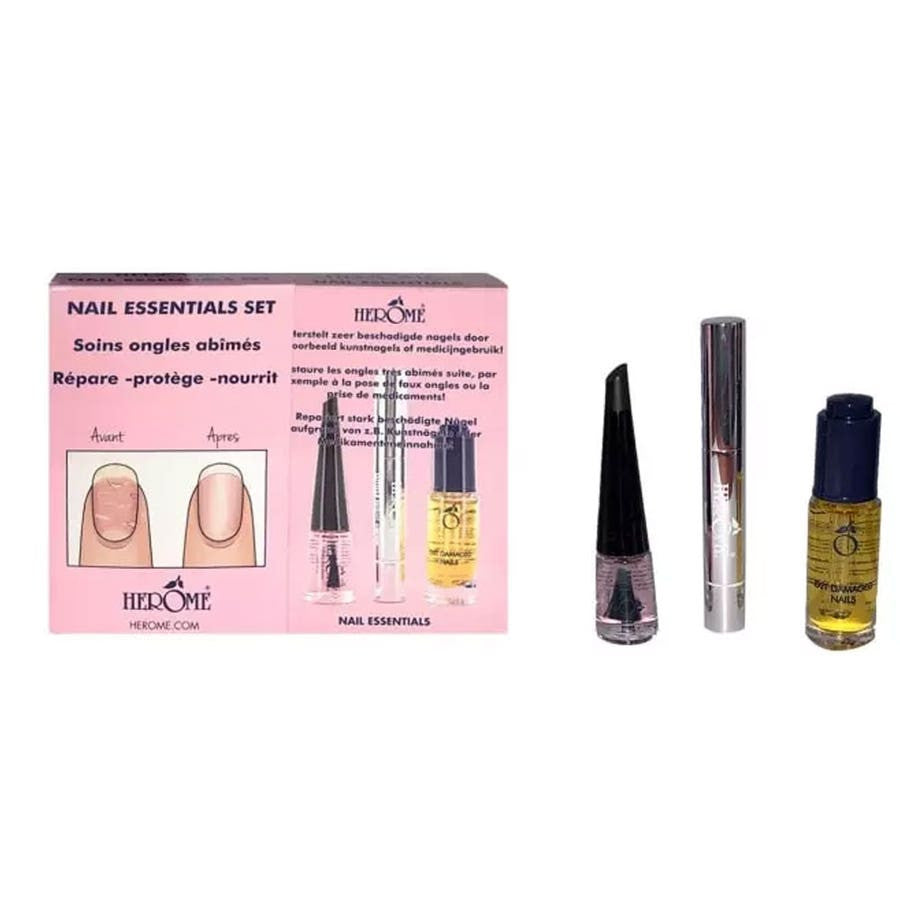 Kit ongles abîmés Herome Essentials 