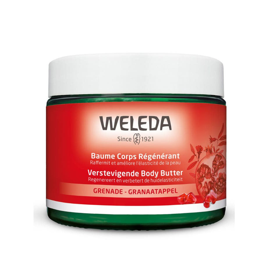 Weleda Baume Corps Régénérant Grenade Peaux Sèches à Très Sèches 150 ml 