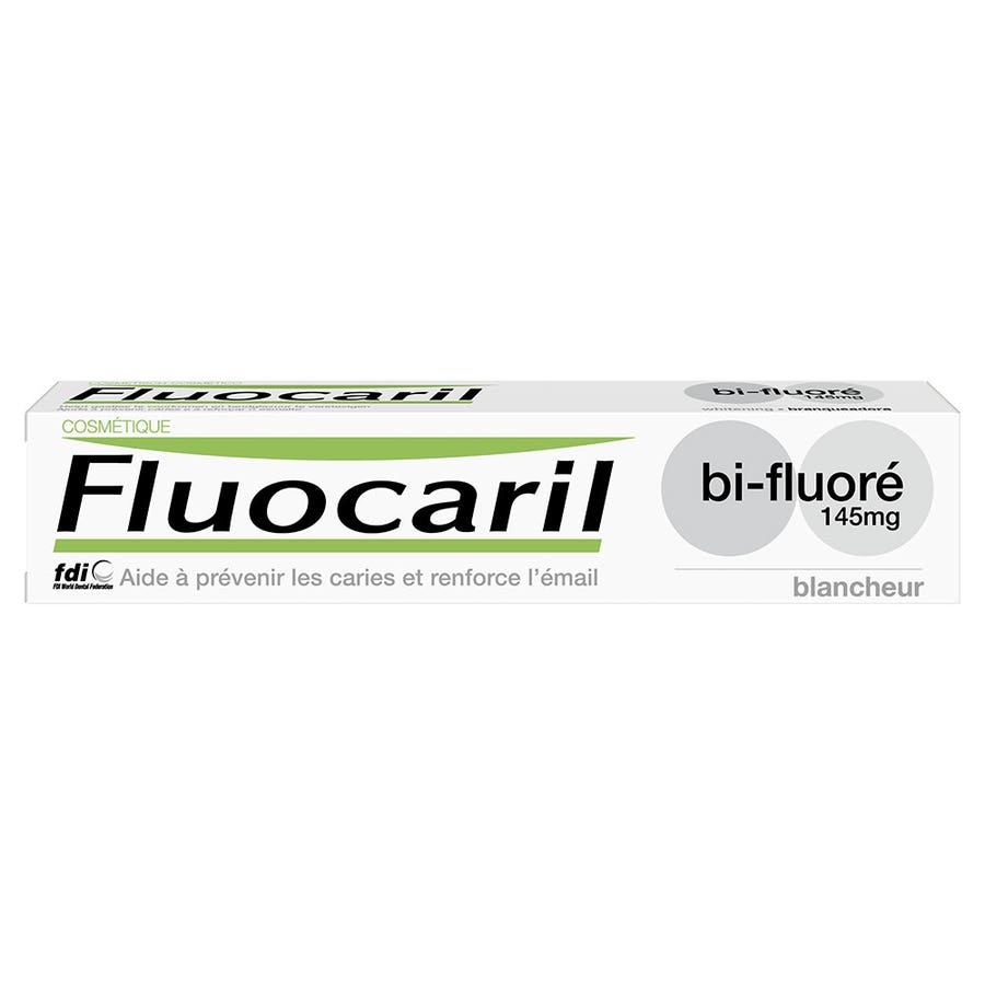 Fluocaril Toothpaste Bi-fluore 145mg Whitening 75ml (2.53fl oz)