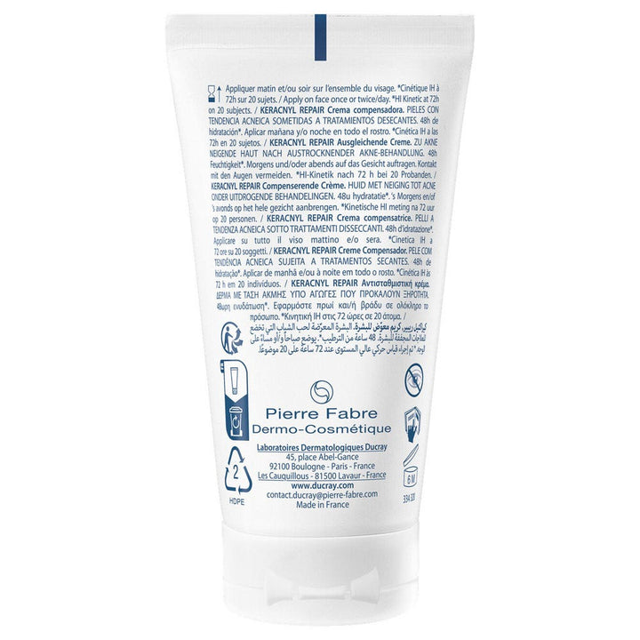 Ducray Keracnyl Repair Compensatory Cream 50ml (1.69floz)