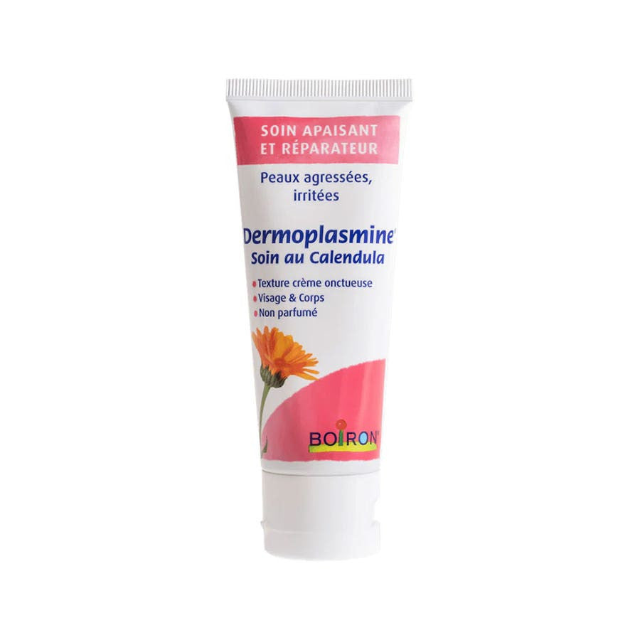 Boiron Dermoplasmine Calendula Soin Peaux agressées et irritées 70 g (2,46 oz) 