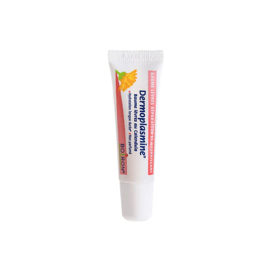 Boiron Dermoplasmine Calendula Lip Balm 10g (0.35 oz) - Repairing and Nourishing