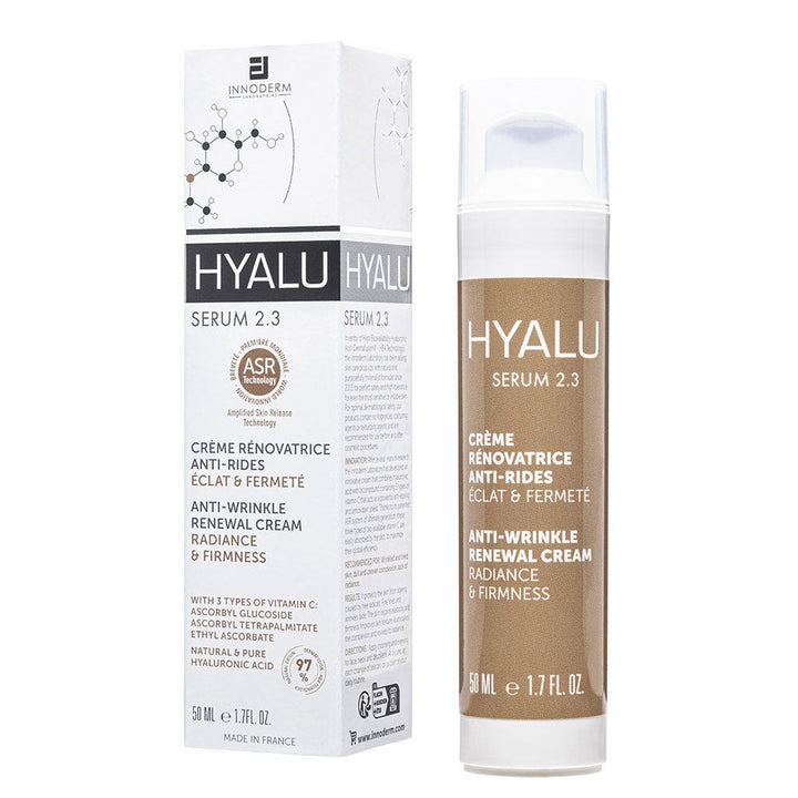 Innoderm Hyalu Serum 2.3 Anti-Wrinkle Renewal Cream Radiance and Firmness 50ml (1.69 fl oz)