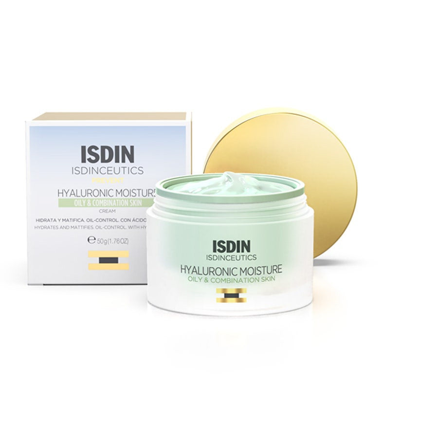 Isdin Hyaluronic Moisture Hydrating and Mattifying Anti-Age Face Moisturizer 50g (1.76 oz)