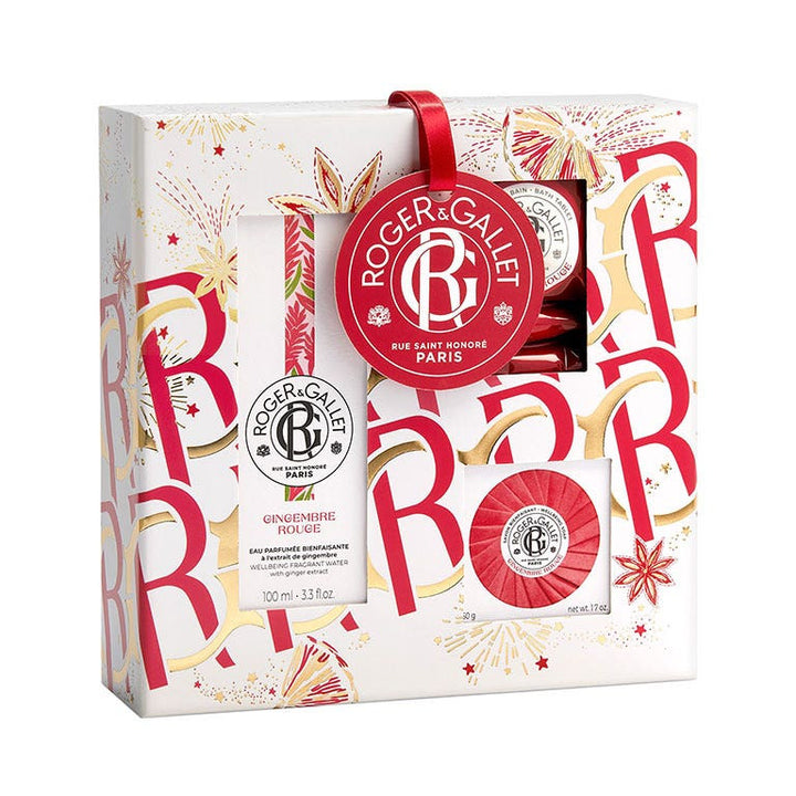 Roger &amp; Gallet Gingembre Rouge Coffrets Eau Bienfaisante 