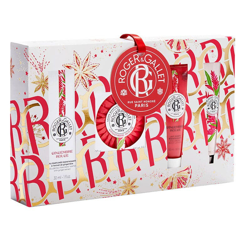 Roger &amp; Gallet Gingembre Rouge Coffret Céramique 